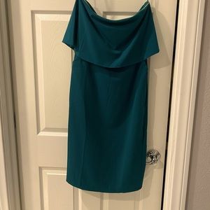 Turquoise Strapless Dress NWT